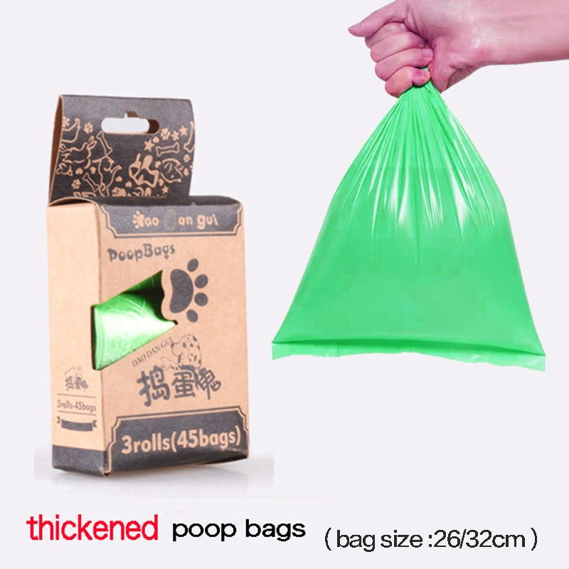 LED Pet Waste Bag Dispenser Portable Dog Poop Bag Holder