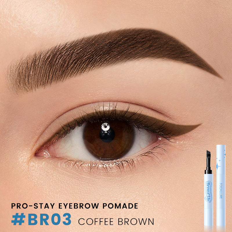 2-in-1 3D Eyebrow Gel Eyeliner Pencil Waterproof