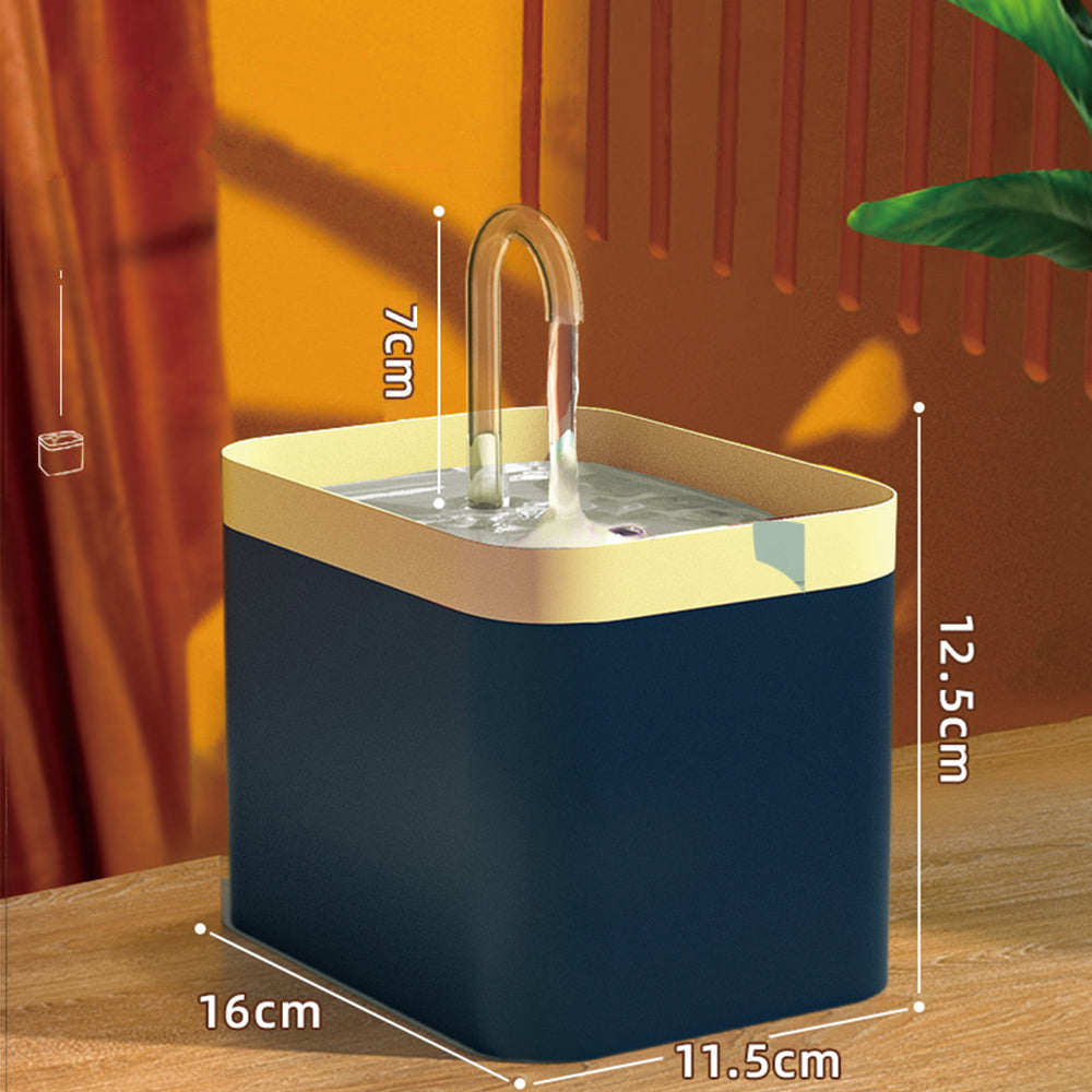 Automatic Cat Water Fountain USB Filter Dispenser