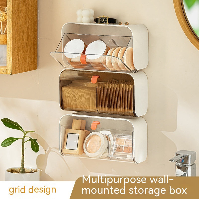 Wall Mounted Bathroom Storage Organizer