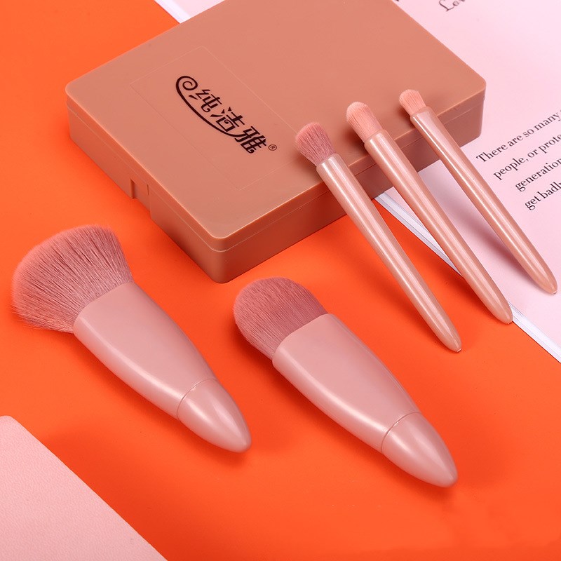 5Pcs Makeup Brush Set Cosmetic Tools