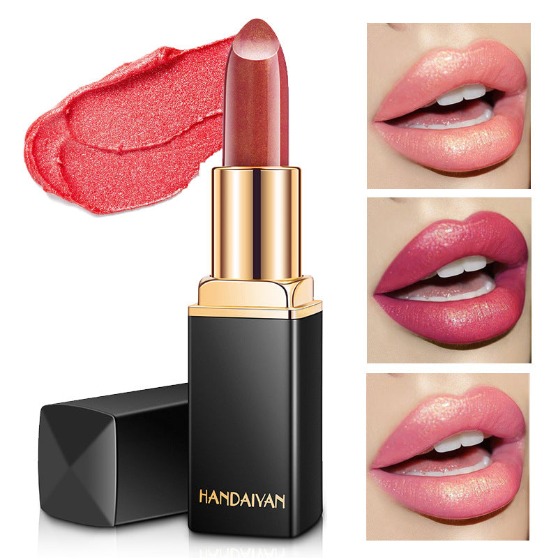 Shiny Metallic Color Changing Lipstick