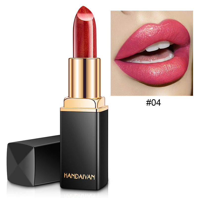 Shiny Metallic Color Changing Lipstick