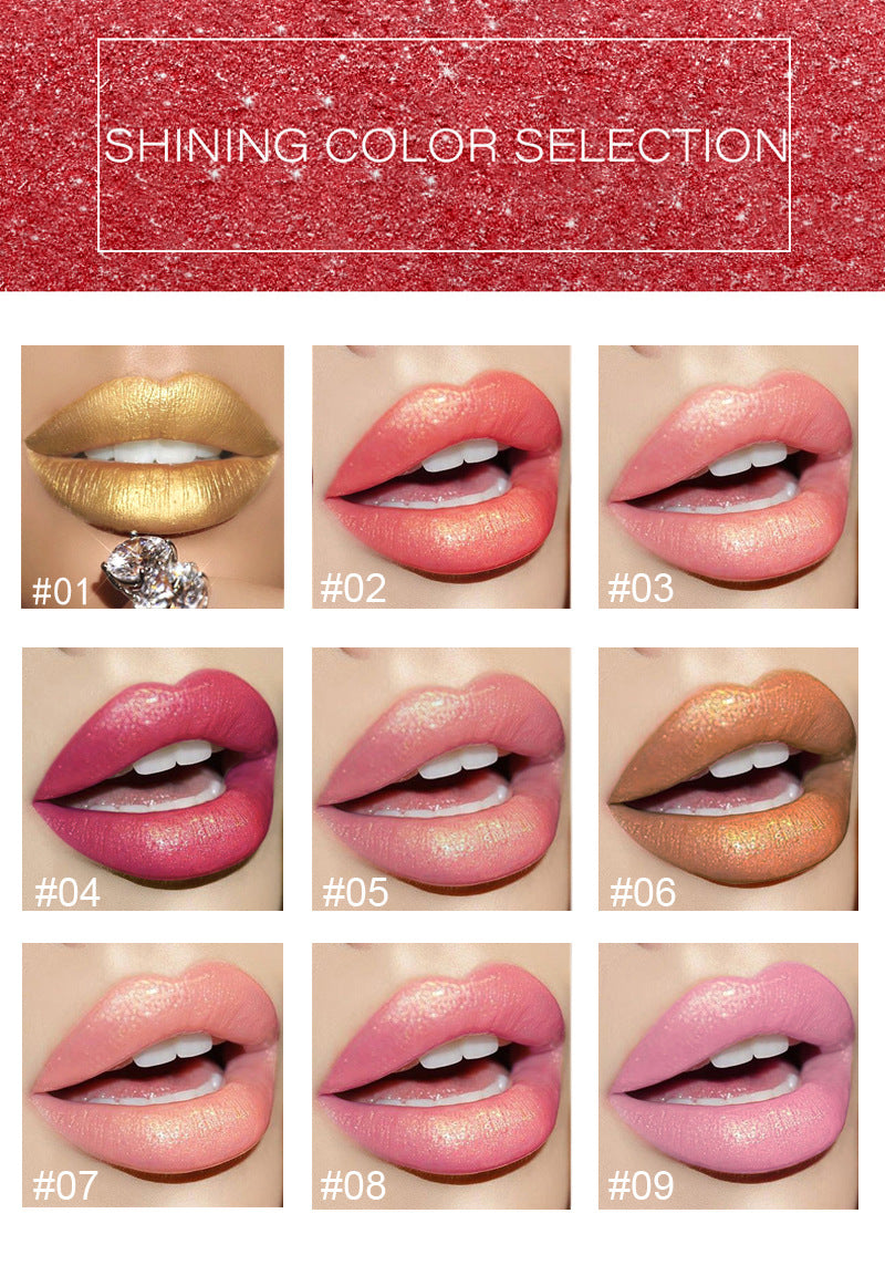 Shiny Metallic Color Changing Lipstick