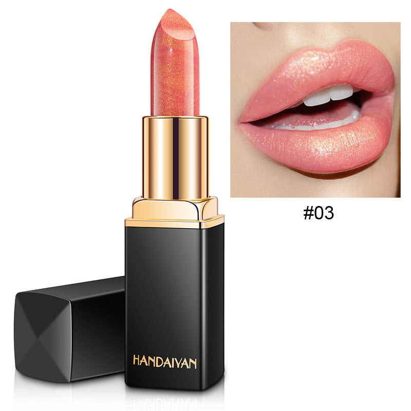 Shiny Metallic Color Changing Lipstick