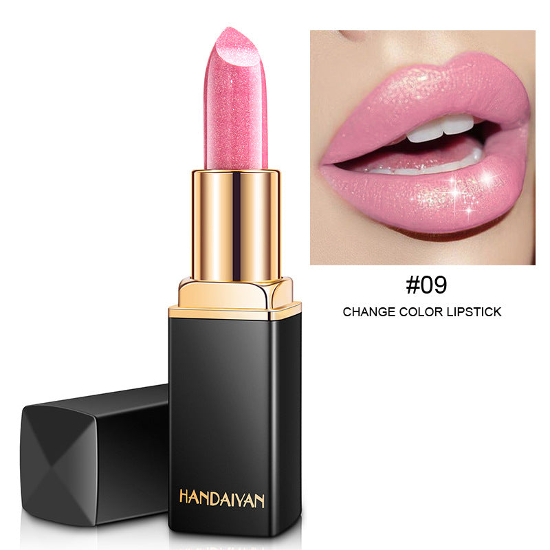 Shiny Metallic Color Changing Lipstick
