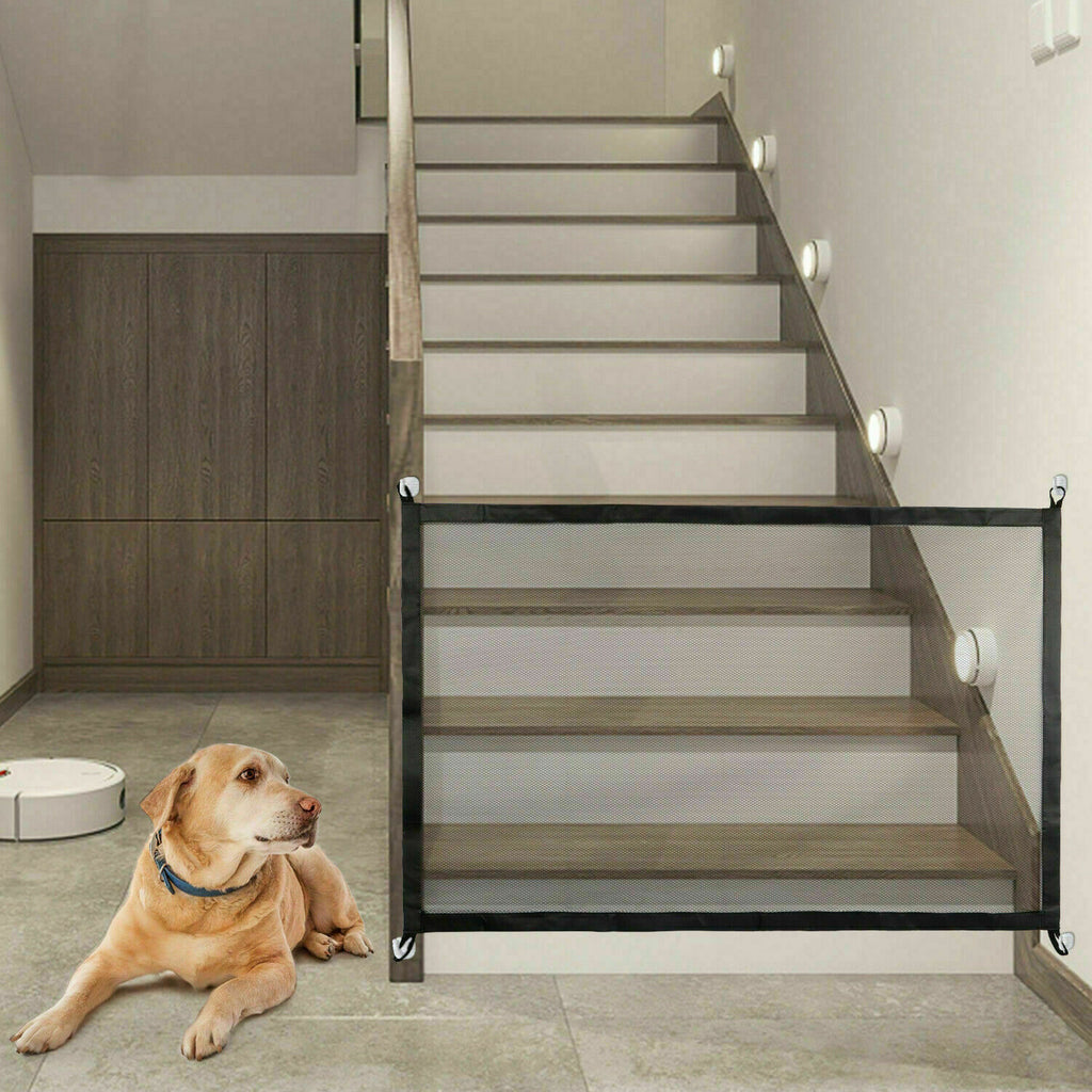 Portable Pet Safety Mesh Gate Fence