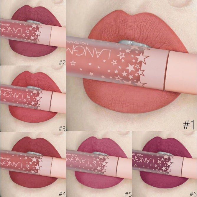 Matte Velvet Waterproof Long Lasting Lipstick Set