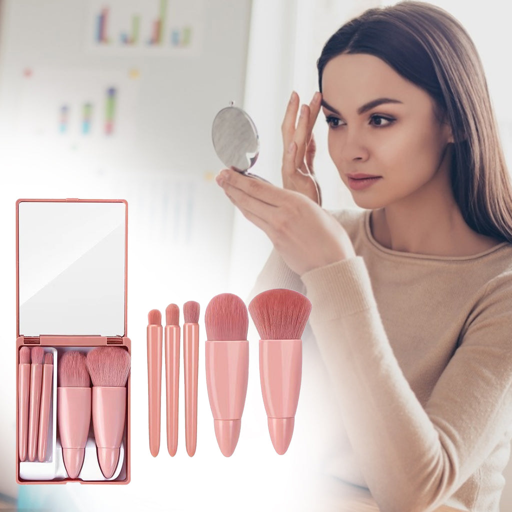 5Pcs Makeup Brush Set Cosmetic Tools