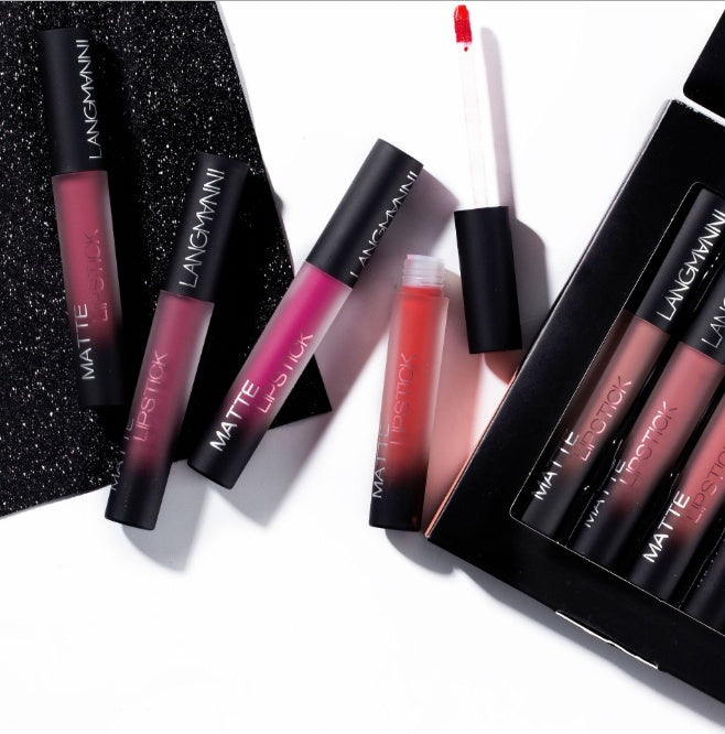 Matte Velvet Waterproof Long Lasting Lipstick Set