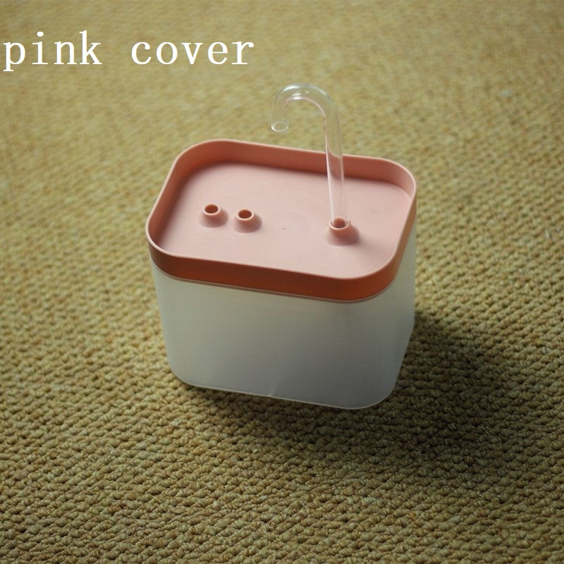 Automatic Cat Water Fountain USB Filter Dispenser