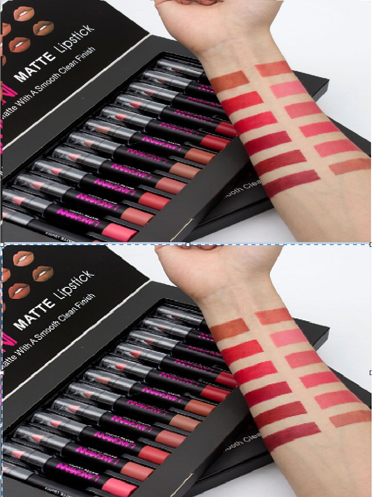 Matte Velvet Waterproof Long Lasting Lipstick Set