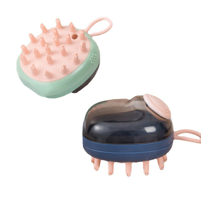 2-in-1 Pet Bathing & Grooming Massage Brush