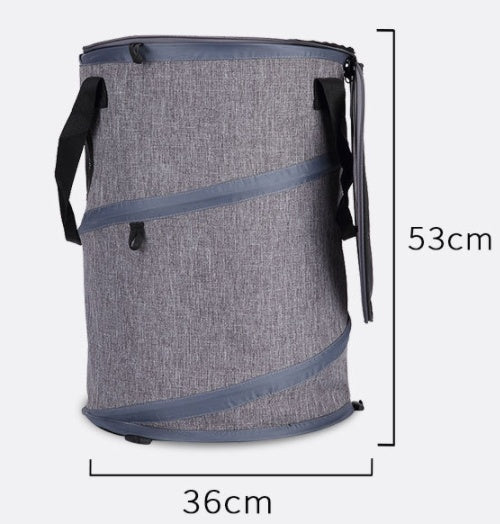Foldable Pet Carrier Bag with Tunnel Bed