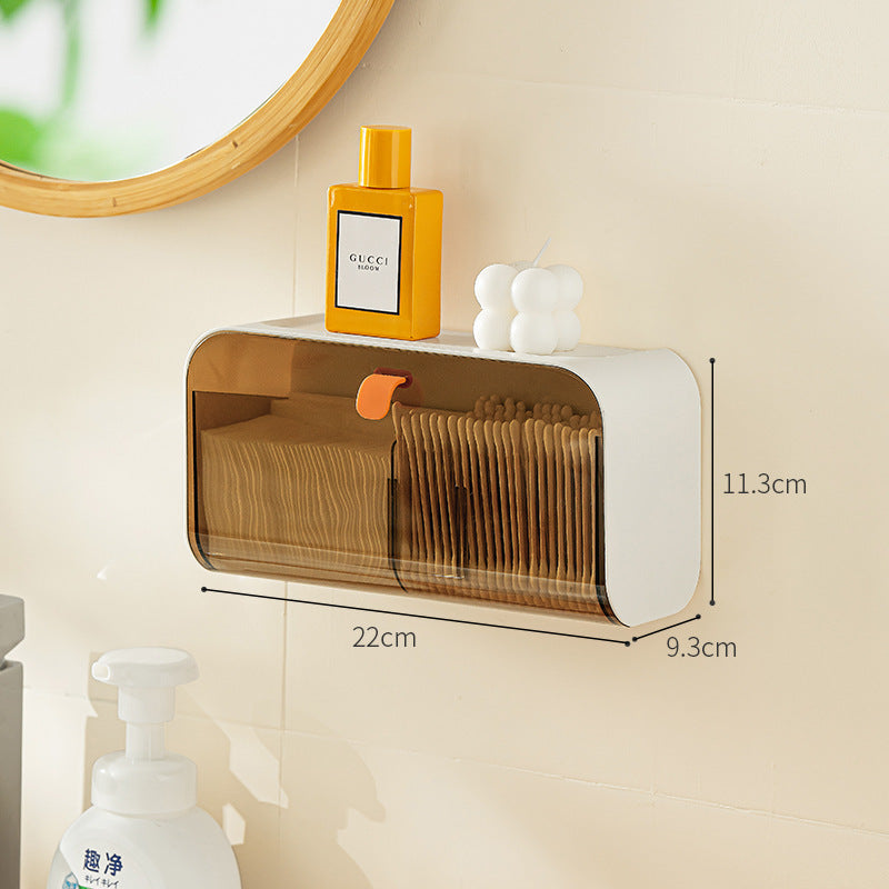 Wall Mounted Bathroom Storage Organizer