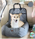 2-in-1 Pet Car Seat Pad & Dog Bed