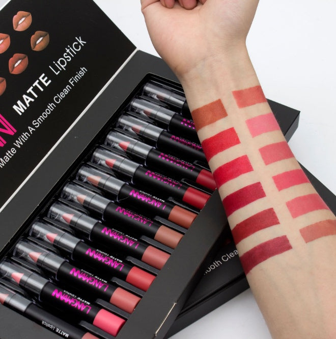 Matte Velvet Waterproof Long Lasting Lipstick Set