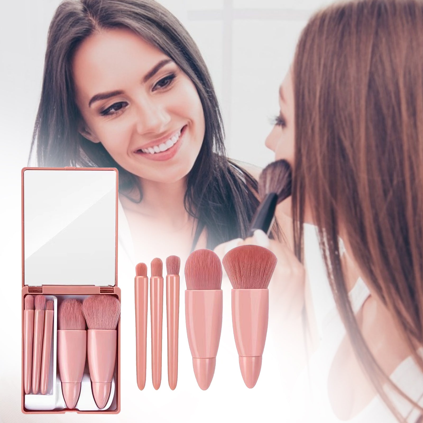 5Pcs Makeup Brush Set Cosmetic Tools