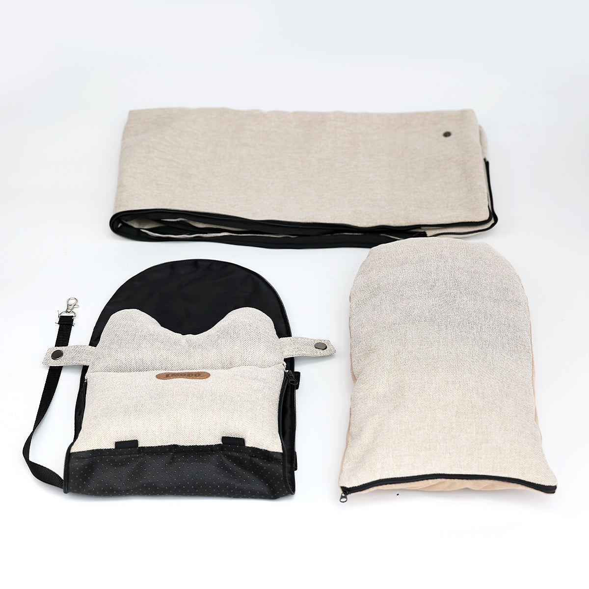 Portable Dog Car Seat Bed Carrier