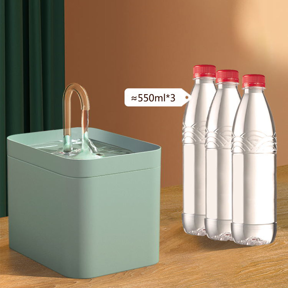 Automatic Cat Water Fountain USB Filter Dispenser