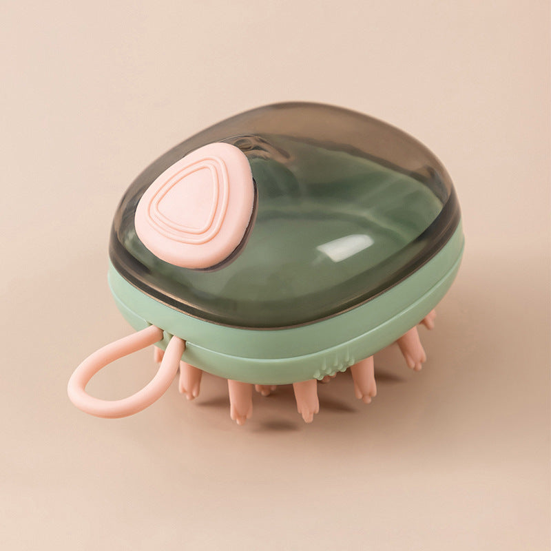 2-in-1 Pet Bathing & Grooming Massage Brush
