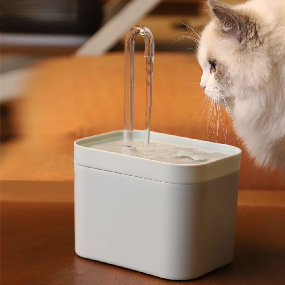 Automatic Cat Water Fountain USB Filter Dispenser
