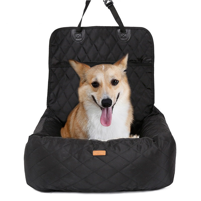 2-in-1 Pet Car Seat Pad & Dog Bed